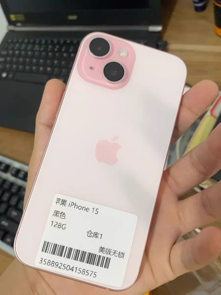 Apple iPhone 128G 粉色 几乎全新